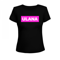 Real Pharm T-shirt  koszulka "Ulana" Black róż