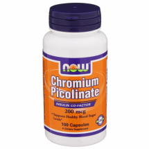 NOW CHROMIUM PICOLINATE 100cap