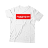 Koszulka T-shirt PUSZYSTY rozmiar S  (brak metki)
