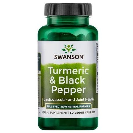 Swanson Full Spectrum Turmeric and Black Pepper 60