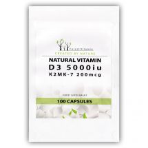 FOREST Vitamin D3 5000IU K2MK7 200mcg 100 tab