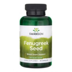 Swanson Fenugreek Seed 610mg 90caps.