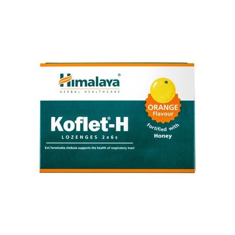 Himalaya Herbals Koflet H 12 pastylek 