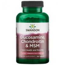 Swanson Glucosamine, Chondroitin, MSM 120tab.