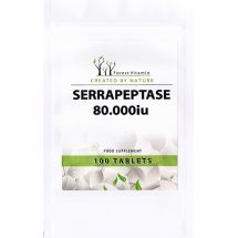 FOREST Vitamin Serrapeptaza 80000IU 100caps.