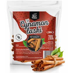 Real Foods - Cynamon Laski 200g