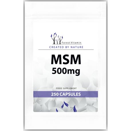 FOREST Vitamin MSM 500mg 250tabs.