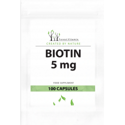 FOREST Vitamin Biotyna 5mg 100caps