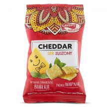 Crispy Natural Ser Cheddar suszony Chipsy 15g