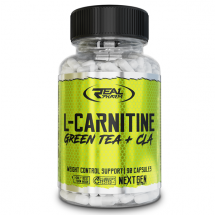Real Pharm L-CARNITINE, GREEN TEA & CLA - 90 tabs.