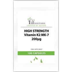 FOREST Vitamin K2 MK7 200mg - 100caps
