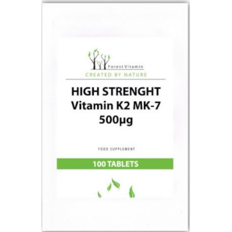 FOREST Vitamin K2 MK7 500mcg - 100tabl