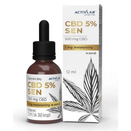 Activlab CBD 5% Sen z Melatoniną 12ml