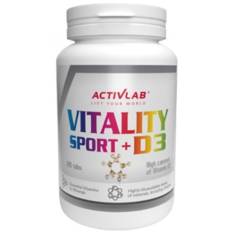 Activlab Vitality sport +D3 120 kaps