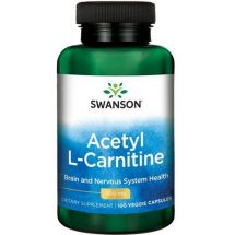 Swanson ALC Acetyl L-Carnitine 500mg 100vcaps