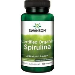 Swanson Spirulina Certified 180tabl