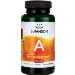 Swanson Vitamina A 10.000IU 250sgels
