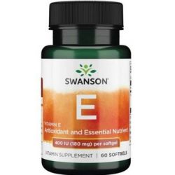 Swanson Vitamina E 400IU 60caps