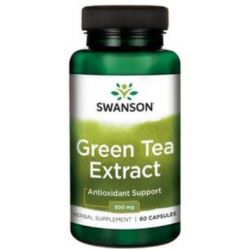 Swanson Green Tea Extract 500mg 60kaps
