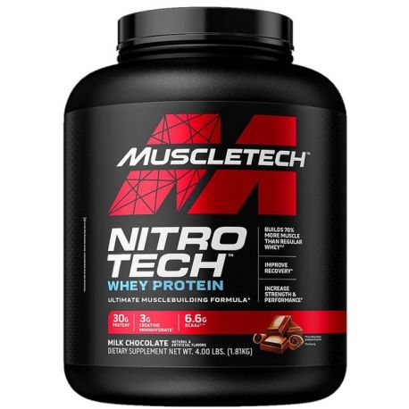 Muscletech Nitrotech Performance Series 1800g milk chocolate 