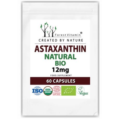 FOREST Vitamin Astaksantyna Natural Bio 12mg