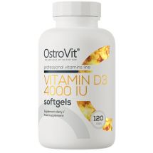 Ostrovit Vitamin D3 4000 IU softgels 120caps