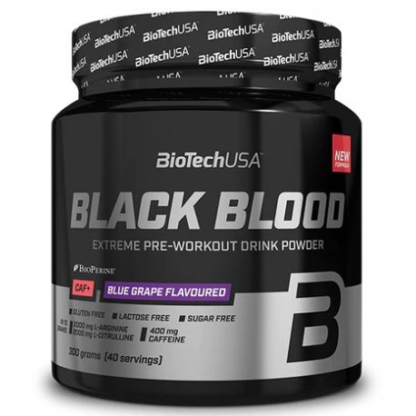 Bio Tech Black Blood CAF+ 300g blueberry