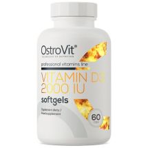 Ostrovit Vitamin D3 2000 softgel 60caps.