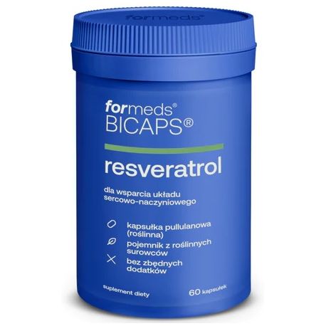 Bicaps Resveratrol 60 kaps