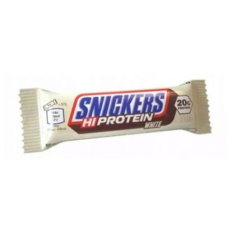 SNICKERS Protein White Bar 57g White Chocolate