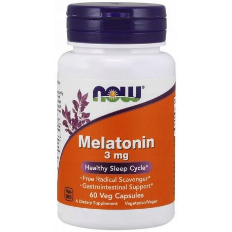 Now Foods Melatonin 3mg 60caps