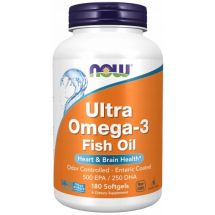 Now Foods Ultra Omega 3 Fish Oil 180 kaps.