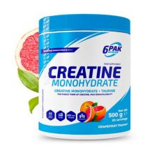 6PAK Creatine Monohydrate 500g grapefruit