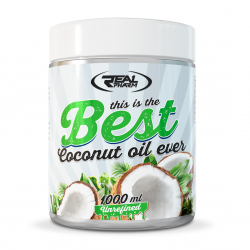 Real Pharm Coconut Oil OLEJ KOKOSOWY 1000ml Nierafinowany