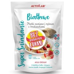 Activlab Super Płatki owsiane i ryżowe z truskawkami 300g