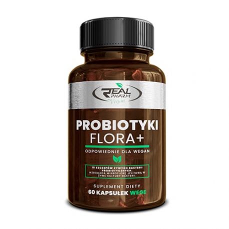 Real Pharm Probiotyki Flora+ 60 caps Vege