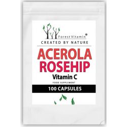 FOREST Vitamin Acerola + Dzika Róża 100kaps