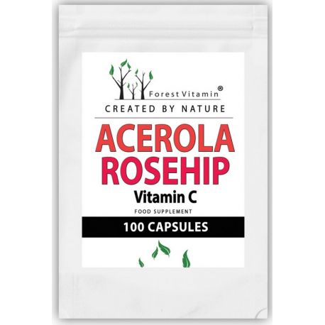 FOREST Vitamin Acerola + Dzika Róża 100kaps