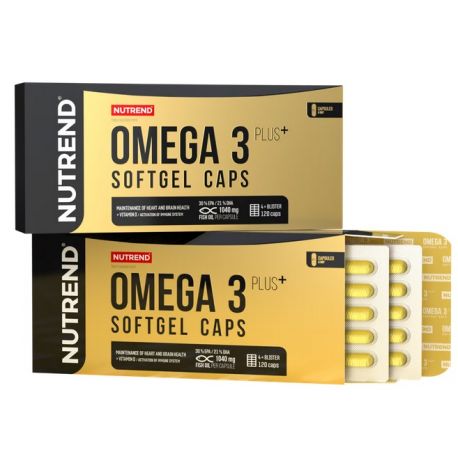 Nutrend Omega 3 Plus Softgel Caps 120 caps