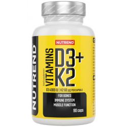 Nutrend Vitamins D3+K2 90caps