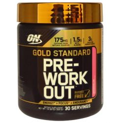 Optimum Gold Standard Pre Workout 330g Green Apple uszkodzone opakowanie