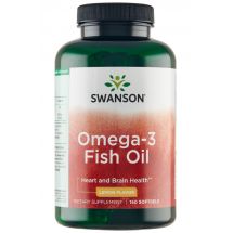 Swanson Omega-3 smak cytrynowy 150 żelek