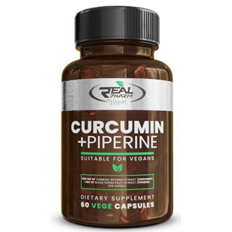 .Real Pharm Curcumin + Piperine VEGE 60caps [5+1]