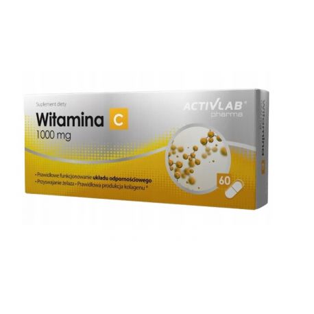 Activlab Witaminca C 1000mg 60 kaps kartonik