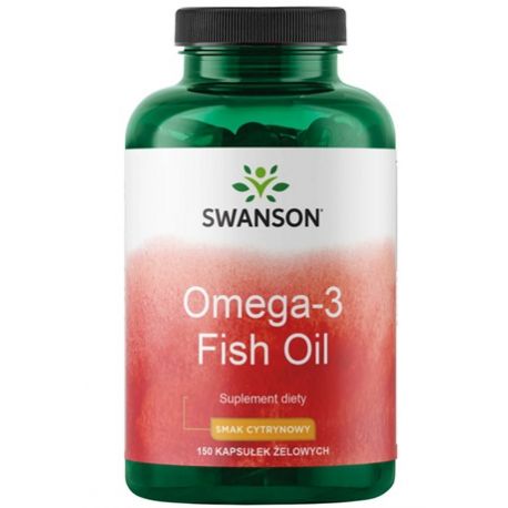 Swanson Omega 3 150softgels lemon