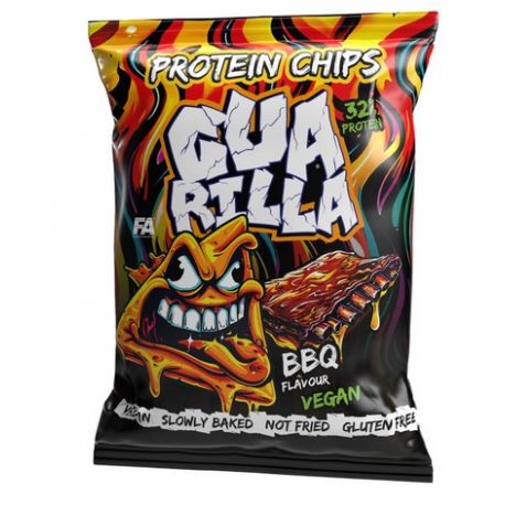 FA Guarilla Protein Chips 60g barbecue