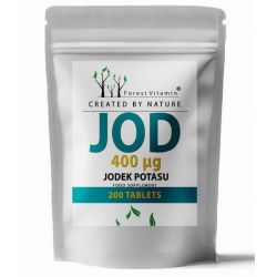 FOREST Vitamin Jodek Potasu 400mcg 200tab