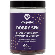MyVita Żelki naturalne Dobry Sen 60szt
