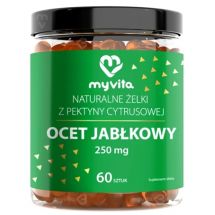 MyVita Żelki naturalne Ocet Jabłkowy 60szt