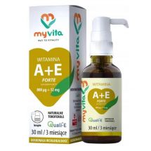 MyVita Krople wit. A+E (800mcg+12mg) Forte 30ml